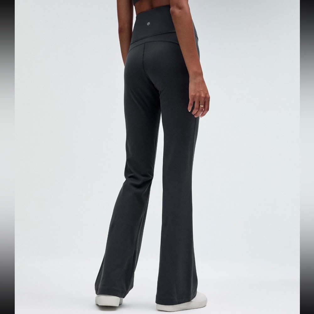 Grey Lululemon Align Flare Leggings